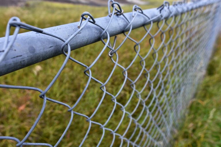 Chain Link Fence Abstract